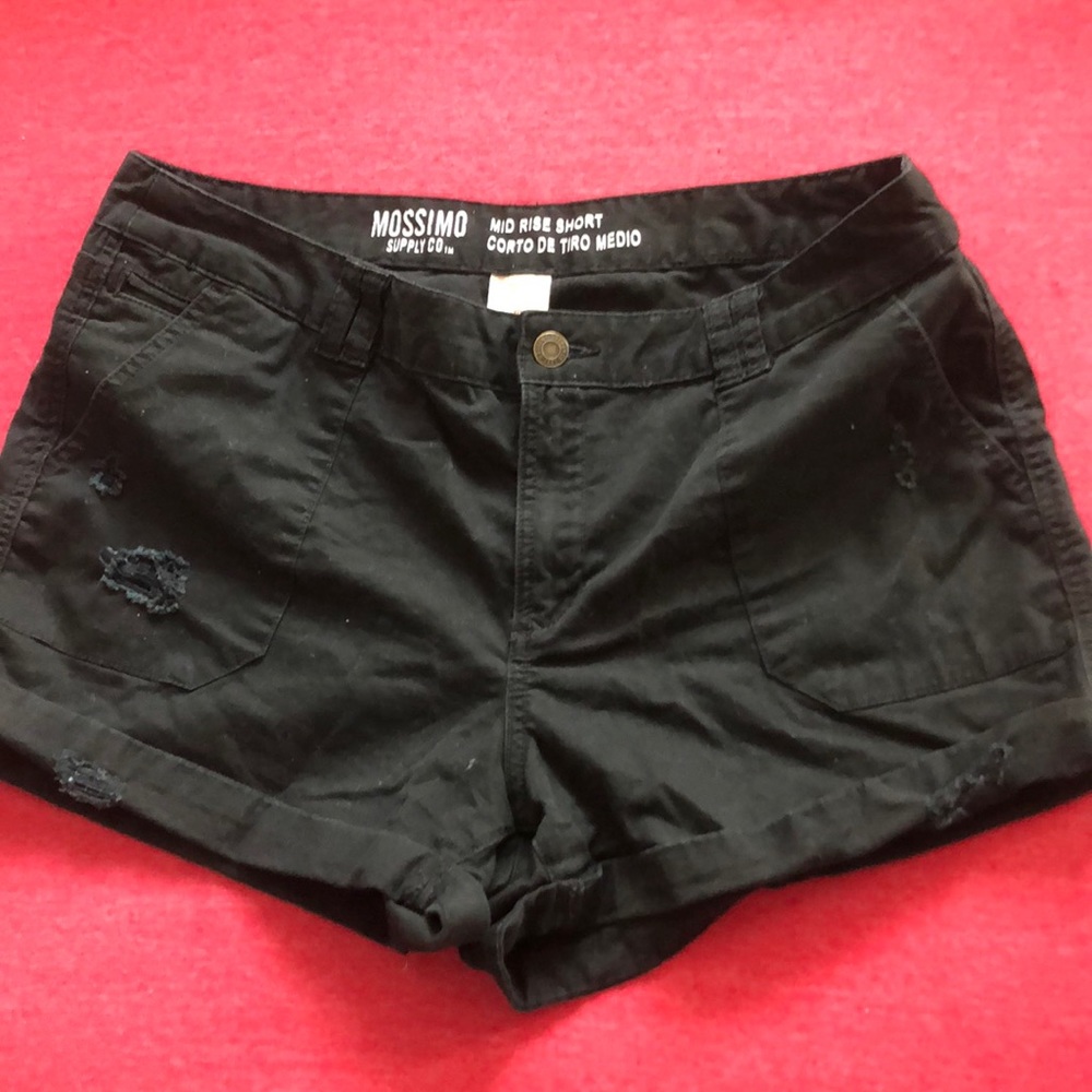 Black shorts